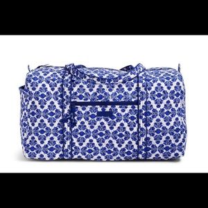 Vera Bradley cobalt tile Large duffle